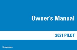 2021 Honda Pilot Owner's Manual