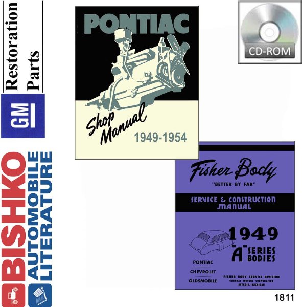 1949–1954 Pontiac ALL MODELS FISHER BODY Factory Shop Service Manual