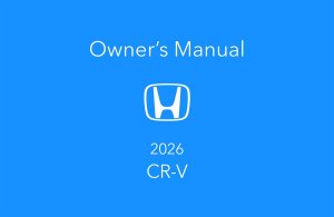2026 Honda CR-V Owner's Manual