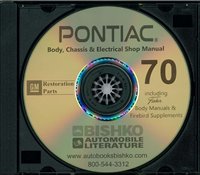 1970 PONTIAC Full Line Body, Chassis & Electrical Service Manual sample image