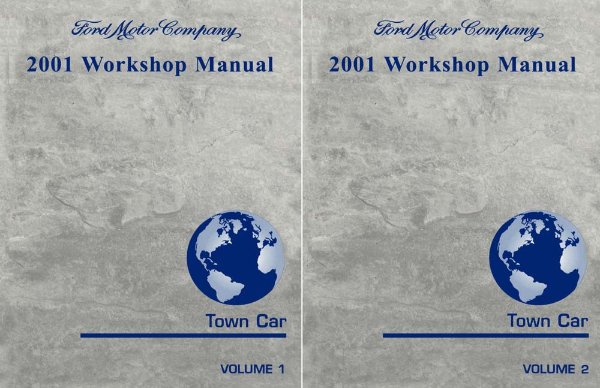 2001 Lincoln Town Car Factory Shop Service Manual