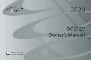 2020 Chevrolet Bolt EV Owner's Manual