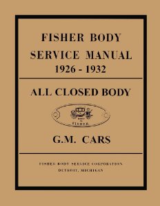 1926 1931 1932 Buick Cadillac Chevrolet Body Shop Service Repair Manual