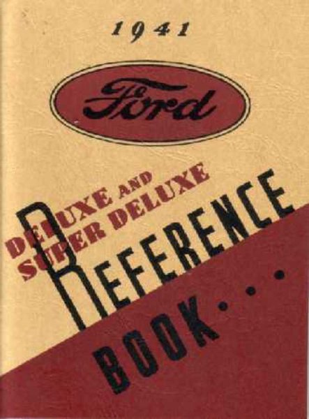 1941 Ford V-8 Car Owner's Manual
