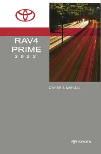 2022 Toyota RAV4 PRIME Owner's Manual