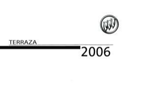 2006 Buick Terraza Owner's Manual