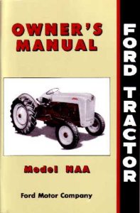 1953–1955 Ford NAA Tractor Owner's Manual