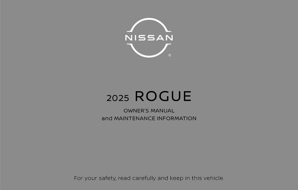 2025 Nissan Rogue Owner's Manual