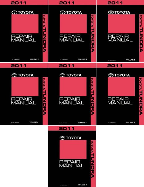 2011 Toyota Tundra Factory Shop Service Manual