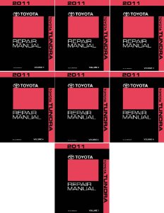 2011 Toyota Tundra Factory Shop Service Manual