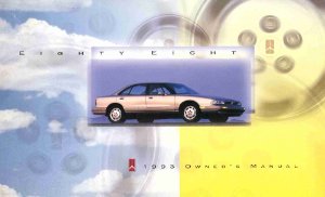 1993 Oldsmobile 88 Owner's Manual