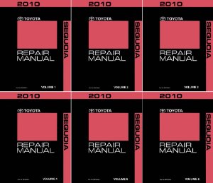 2010 Toyota Sequoia Factory Shop Service Manual