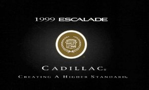 1999 Cadillac Escalade Owner's Manual