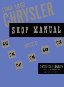 1949–1950 Chrysler All Models Factory Shop Service Manual