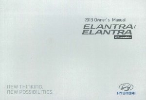 2013 Hyundai Elantra Owner's Manual