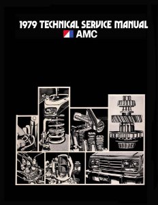 1979 AMC AMX, Concord, Pacer, Spirit Factory Shop Service Manual