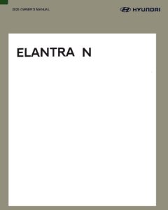 2025 Hyundai Elantra N Owner's Manual