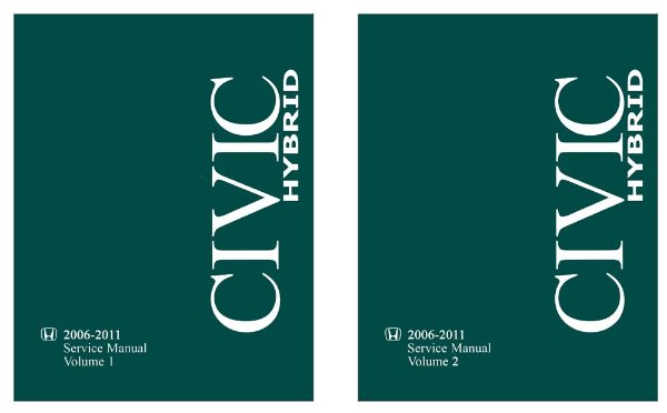 2006–2011 Honda Civic Hybrid Factory Shop Service Manual