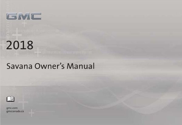 2018 GMC Savana Owner's Manual