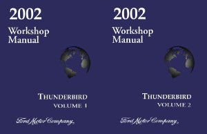 2002 Ford Thunderbird Factory Shop Service Manual