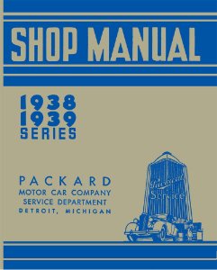 1938–1939 Packard All Models Factory Shop Service Manual