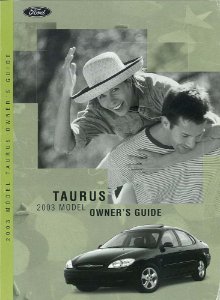 2003 Ford Taurus Owner's Manual