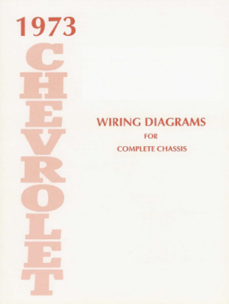 1973 Chevrolet Caprice Impala Electrical Wiring Diagrams Schematics Mechanic