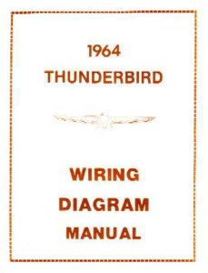 1964 Ford Thunderbird Wiring Diagrams Manual
