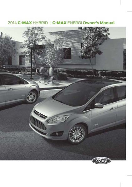 2014 Ford C-Max Hybrid Owner's Manual