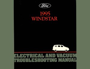 1995 Ford Truck Windstar Wiring Diagrams Manual