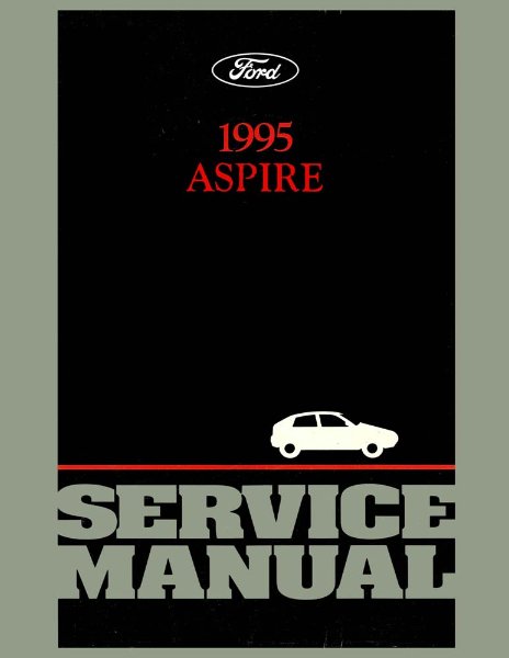 1995 Ford Aspire Factory Shop Service Manual
