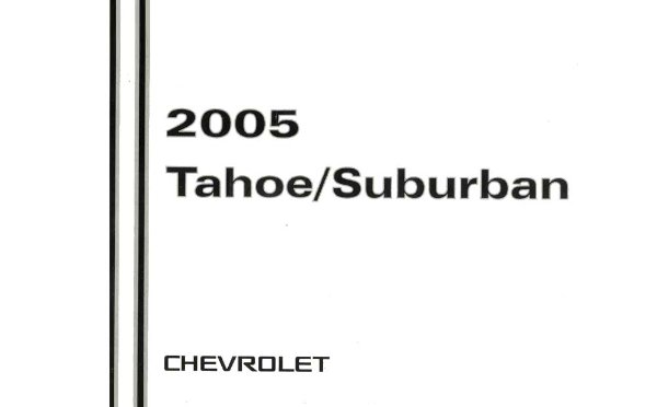 2005 Chevrolet Tahoe, Suburban Owner's Manual