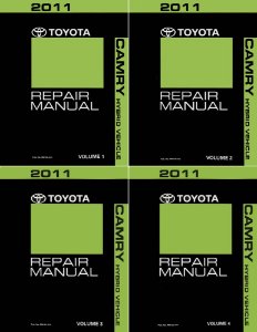 2011 Toyota Camry Hybrid Factory Shop Service Manual
