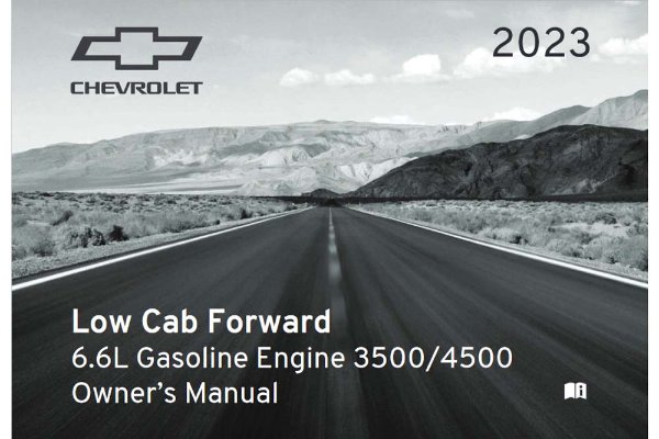 2023 Chevrolet LOW CAB Owner's Manual