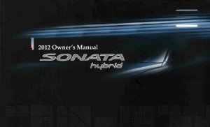 2012 Hyundai Sonata Hybrid Owner's Manual