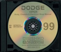 1999 DODGE VIPER Body, Chassis & Electrical Service Manual sample image