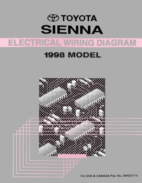 1998 Toyota Sienna Wiring Diagrams Manual