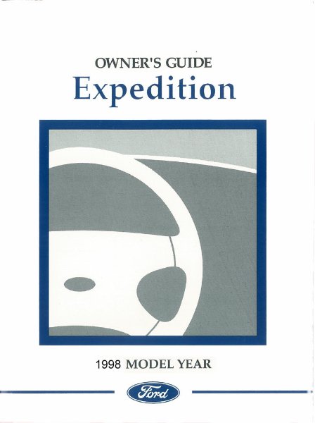 1998 Ford Expedition Owner's Manual