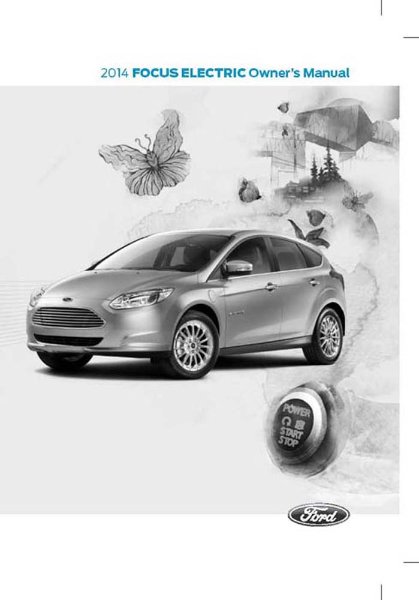 2014 Ford Focus Electric Owner's Manual