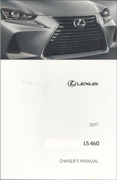 2017 Lexus LS 460 Owner's Manual