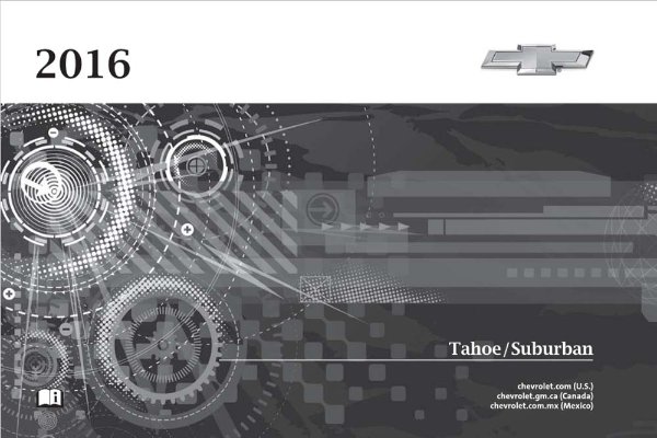 2016 Chevrolet Tahoe, Suburban Owner's Manual