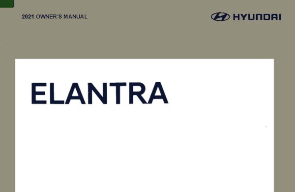 2021 Hyundai Elantra Owner's Manual