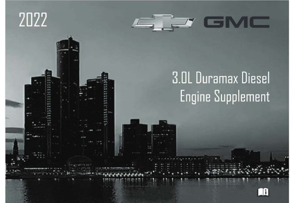2022 Chevrolet DIESEL SUPPLEMENT Owner's Manual