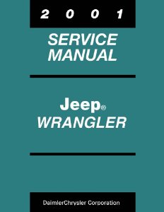 2001 Jeep Wrangler Factory Shop Service Manual