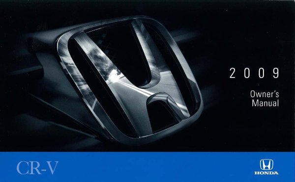 2009 Honda CR-V Owner's Manual