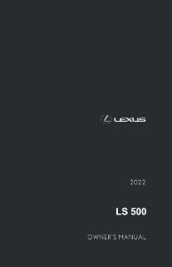2022 Lexus LS 500 Owner's Manual