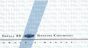 1996 Chevrolet Impala SS Owner's Manual