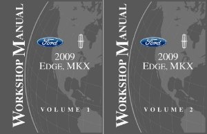 2009 Ford Edge, MKX Factory Shop Service Manual