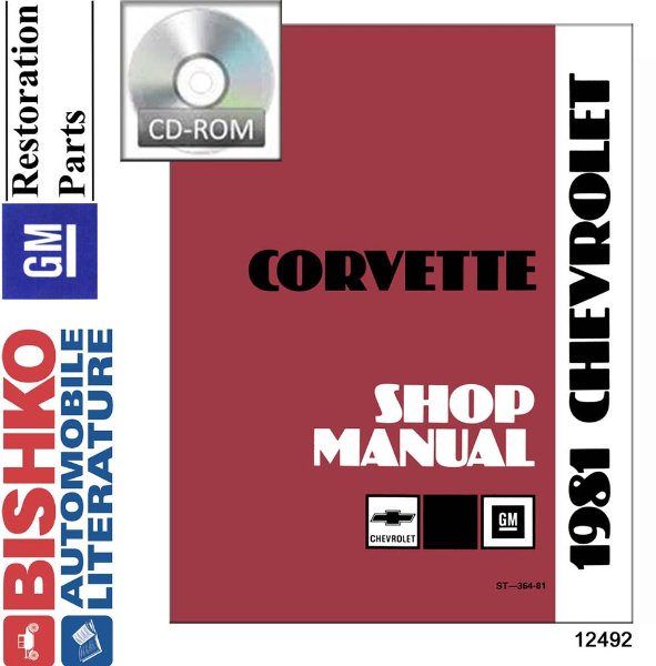 1981 Chevrolet Corvette Factory Shop Service Manual