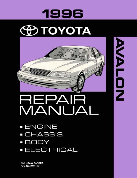 1996 Toyota Avalon Factory Shop Service Manual